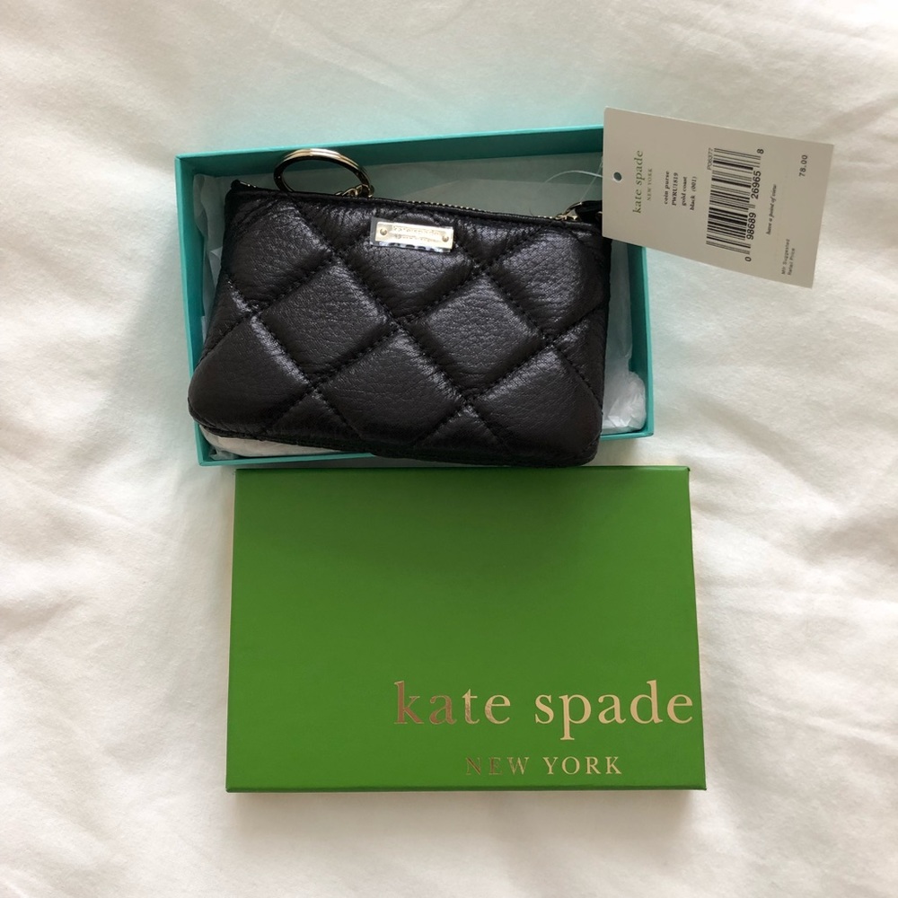 Kate Spade Gold Coast Coin Purse w/key ring